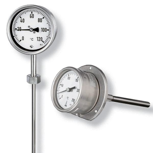 Gas Actuated Thermometer Rigid Stem